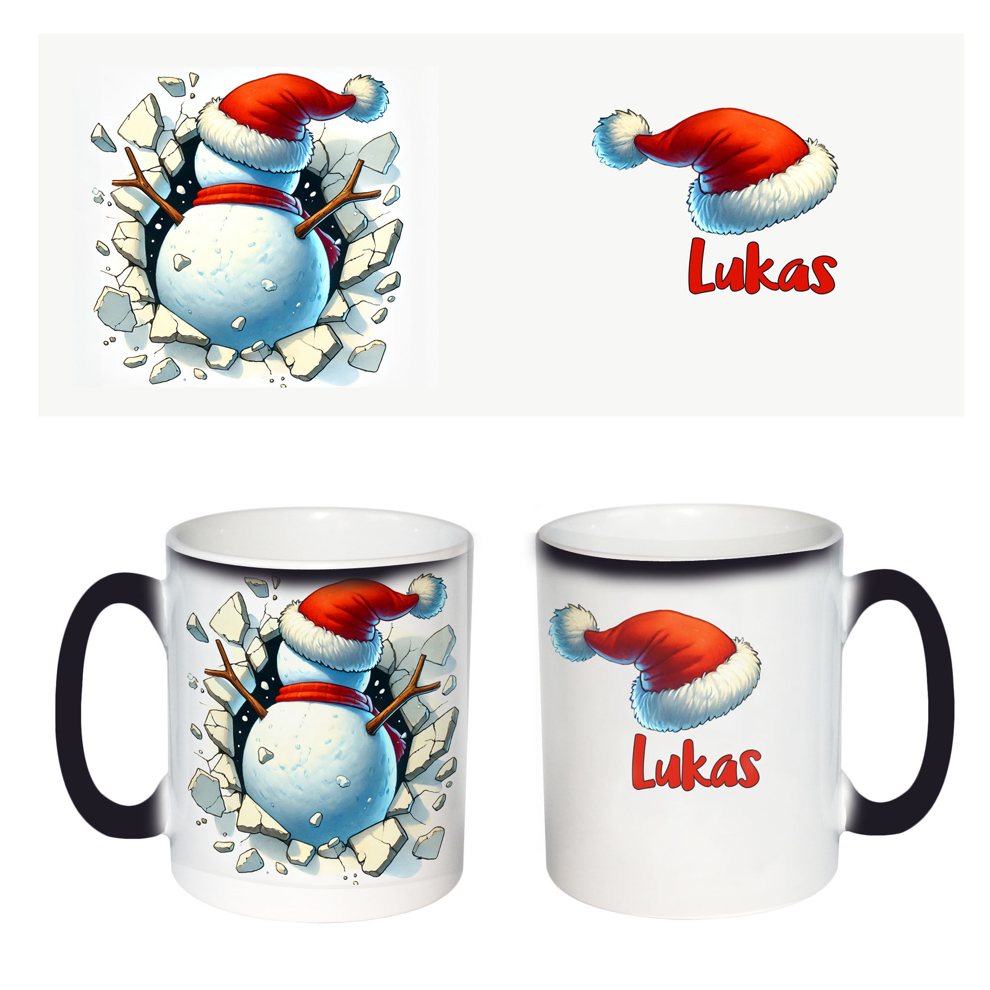 geschenke364-partnertassen-zauber-schneemann-tassen-set-2-mit-namen image 2