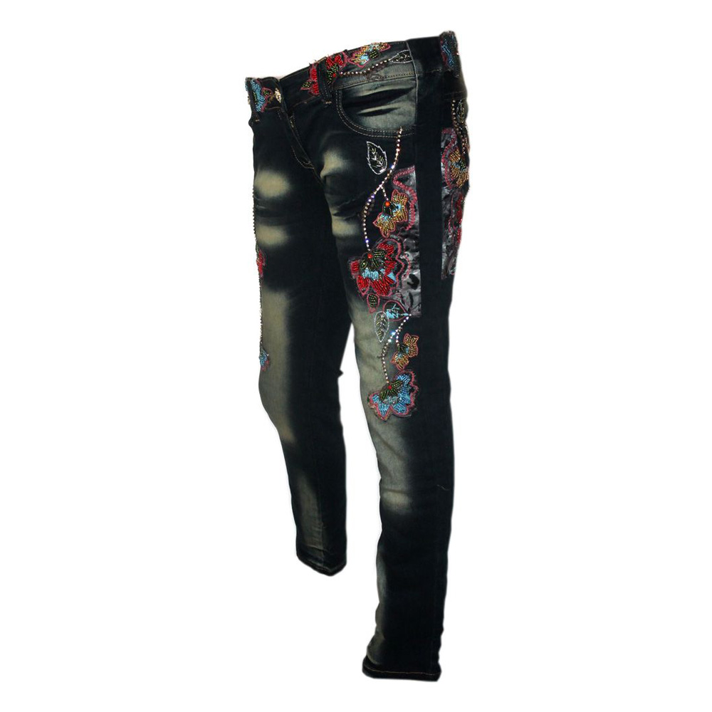 geschenke364-signet-3201-damen-h-ftjeans-dark-denim-strass image 4