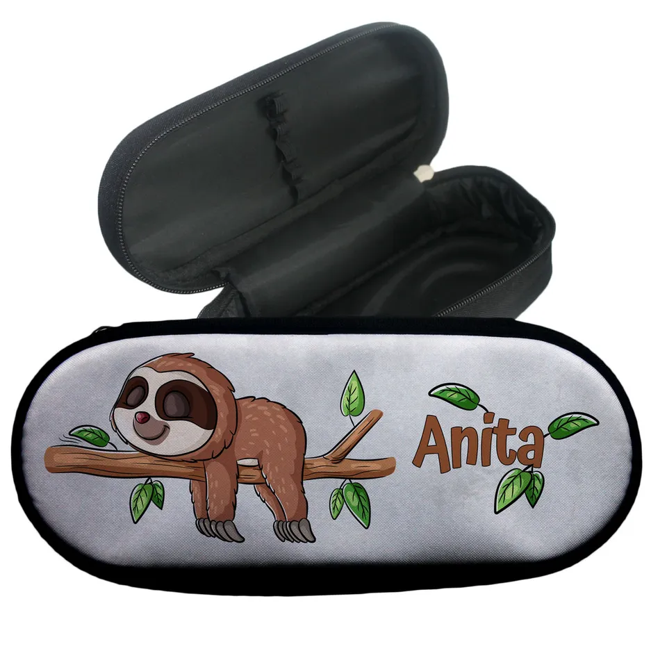geschenke364-schulbedarf-stiftemappe-faultier-m-ppchen-mit-name image 1