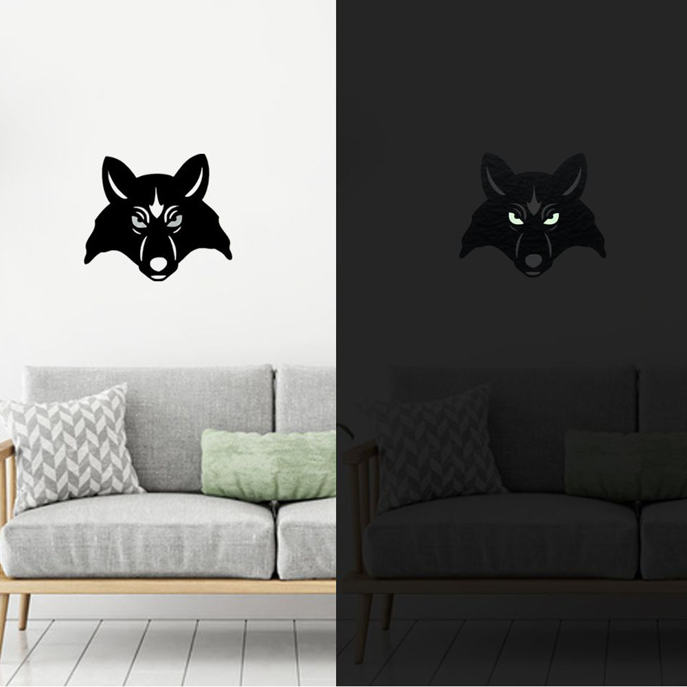 geschenke364-wolf-wandtattoo-leuchtende-augen-28x30-cm image 2