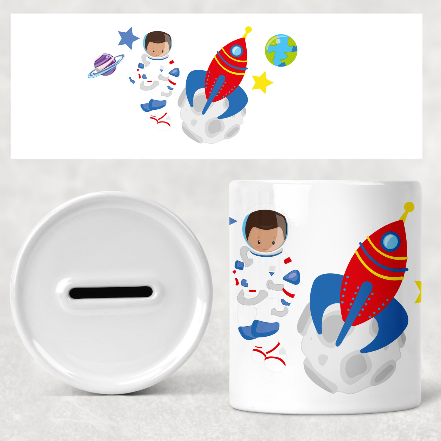 geschenke364-spardosen-kinder-spardose-astronaut-mit-name-wei image 2
