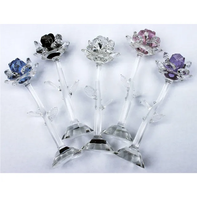 geschenke364-heimdeko-kristallrose-14-cm-schwarz-blau-geschenk image 1