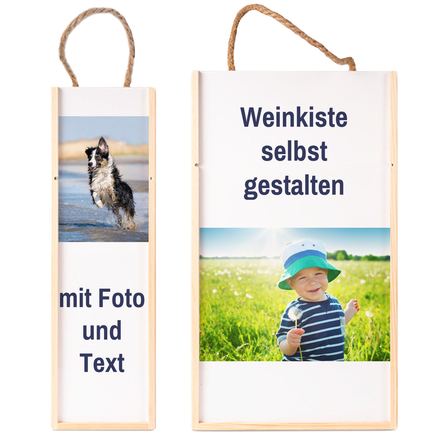 geschenke364-geschenkdosen-weinkiste-foto-weihnachten-1-flasche image 1