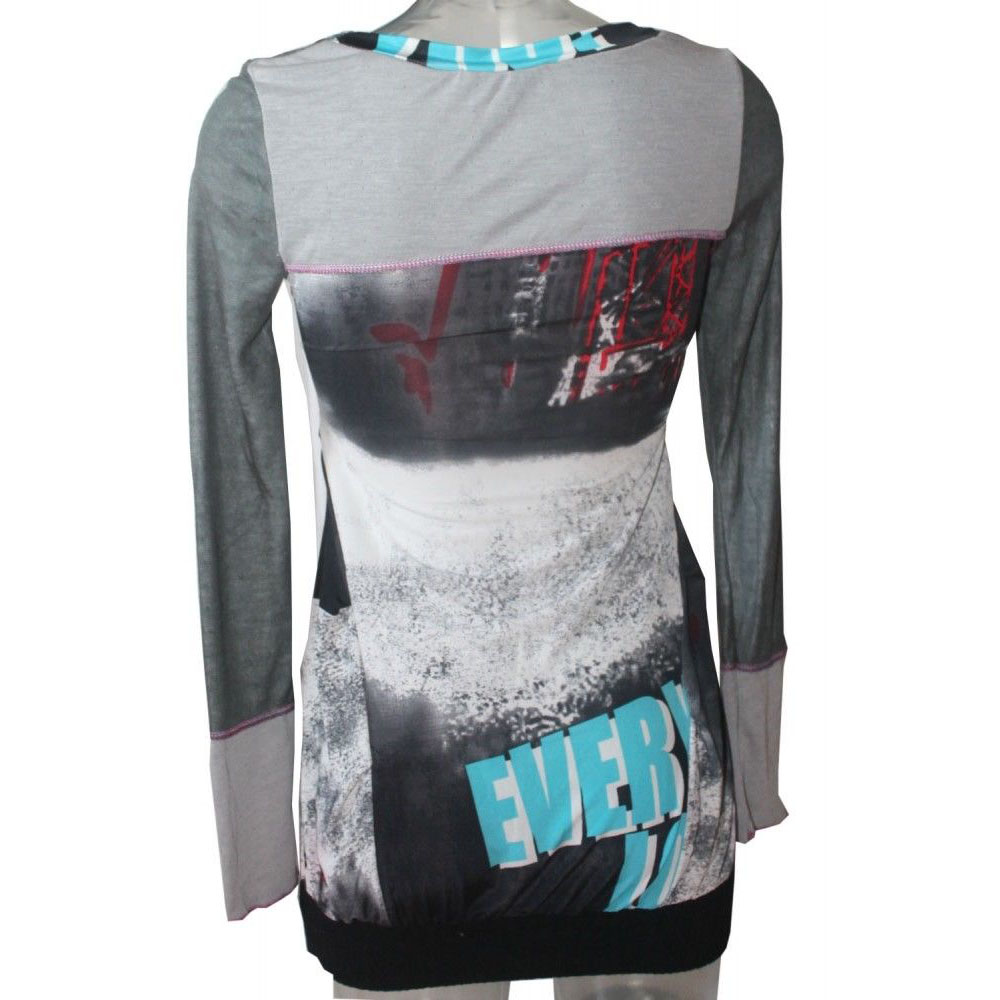 geschenke364-damenmode-long-pullover-print-grau-rot-gr-s-d-nn image 2