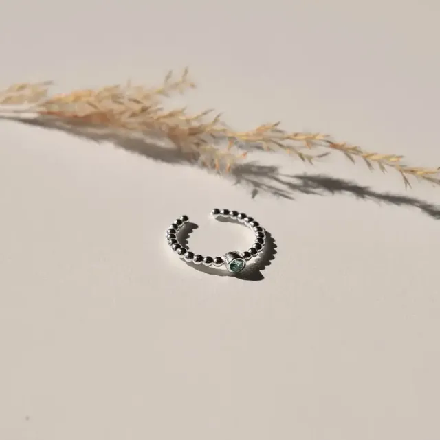 vinoos-colours-of-wine-ring-silber-turquoise-t-rkis-stein image 1