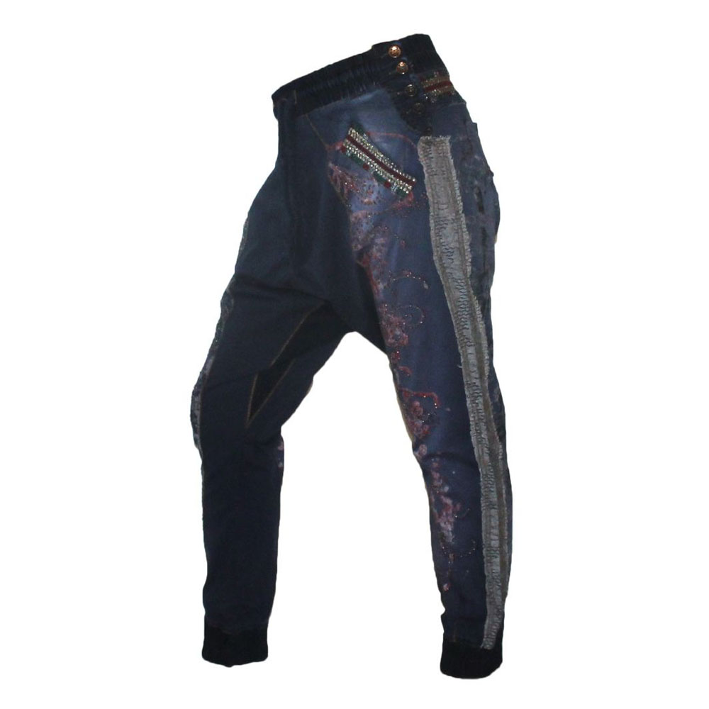 geschenke364-damenmode-signet-haremshose-3211-l-indigo-baumwolle image 2