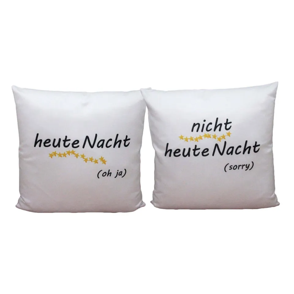 geschenke364-kissen-mit-spruch-heute-nacht-wei-40x40-witzig image 1