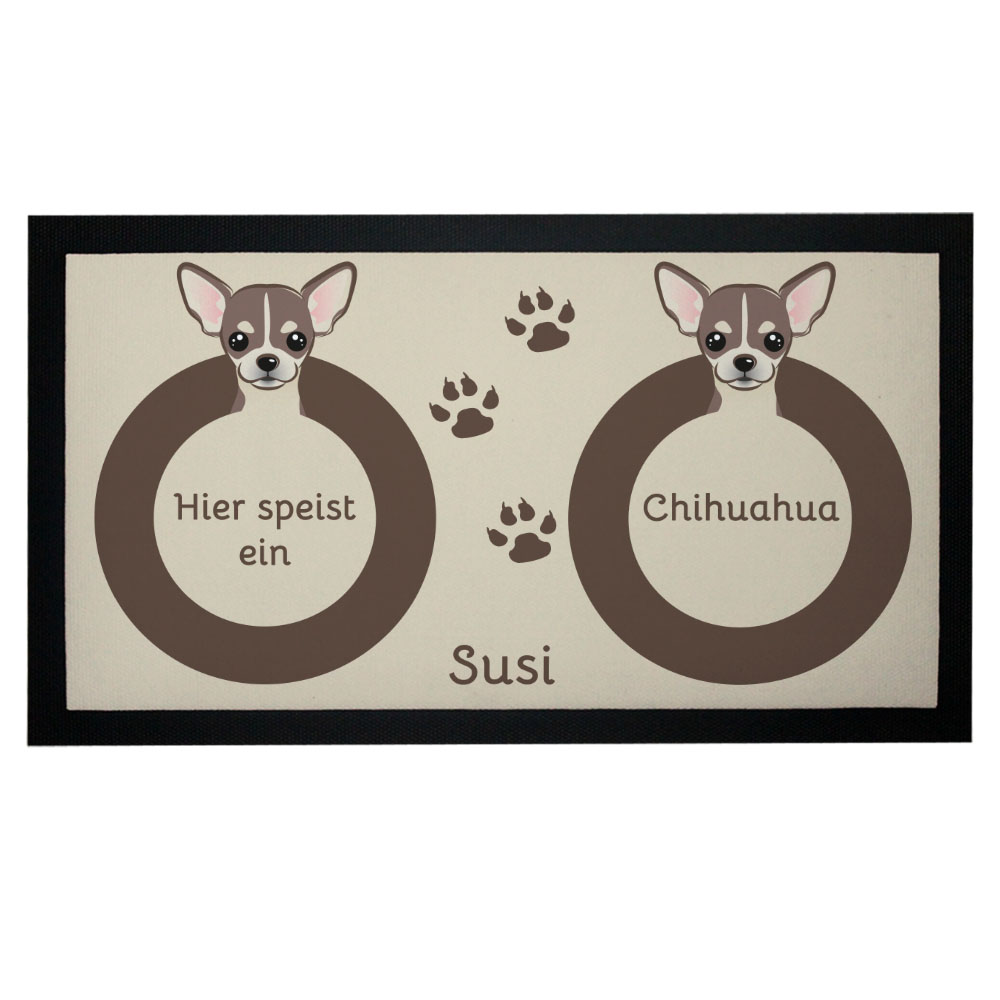 geschenke364-chihuahua-napfunterlage-mit-name-44x25-cm image 2