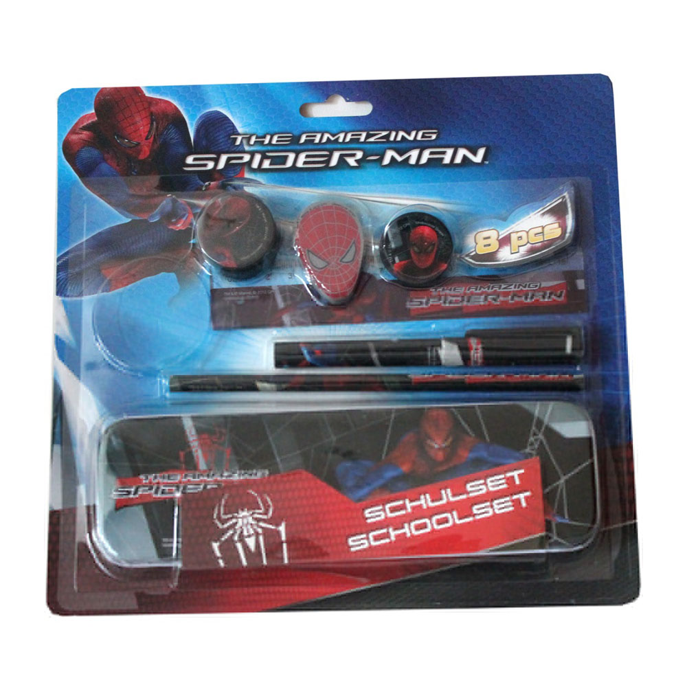 undercover-spiderman-schulset-8-teilig-mit-bleistiftbox image 2