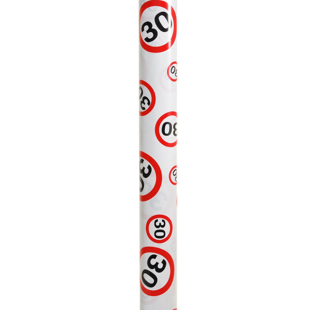 geschenke364-geschenkpapier-30-geburtstag-verkehrszeichen-70x300 image 1