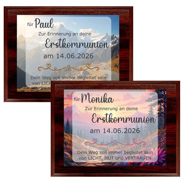 geschenke364-holztafel-erstkommunion-mit-name-datum-erinnerung image 1
