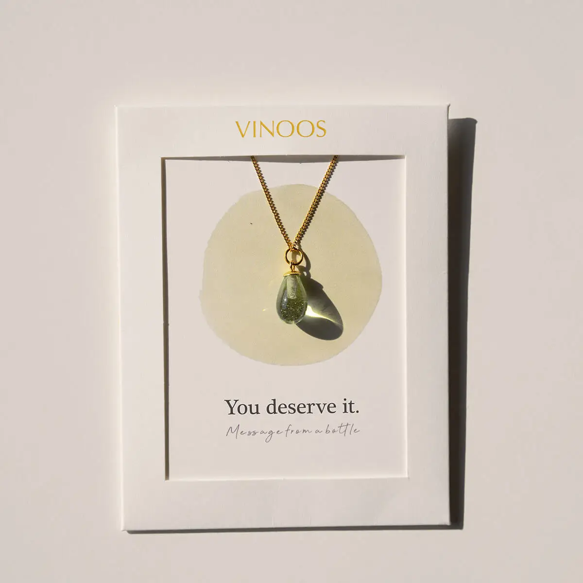 vinoos-ode-to-green-you-deserve-it-halskette-t-rkis-45-cm-glasperle image 4