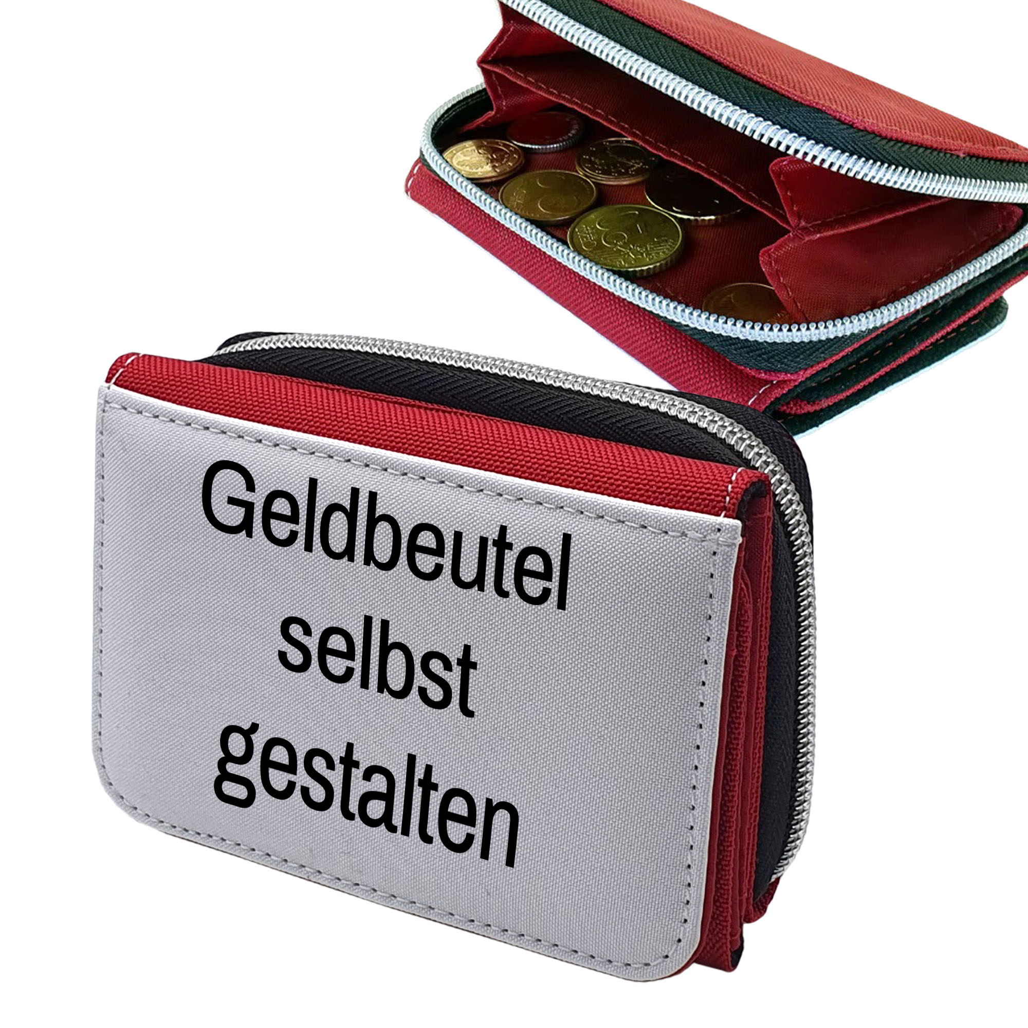 geschenke364-geldbeutel-geldbeutel-rot-mit-foto-selbst-gestalten image 1