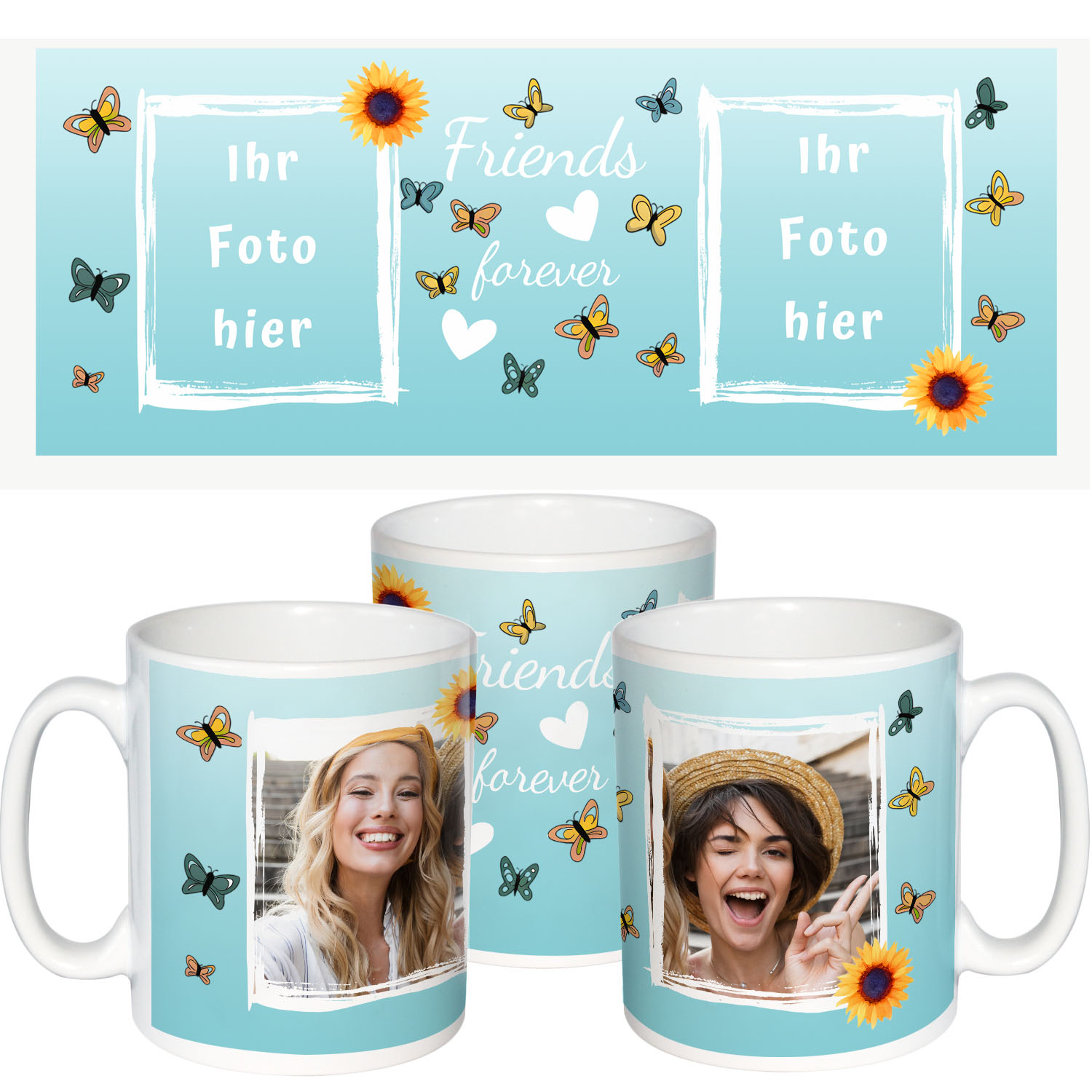 geschenke364-fototassen-beste-freunde-fototasse-2-fotos-t-rkis image 2