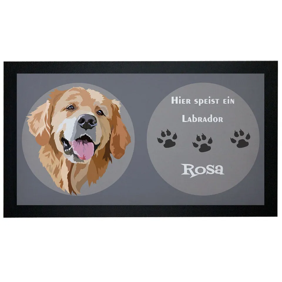 geschenke364-futtermatten-napfunterlage-labrador-mit-namen-44cm image 1