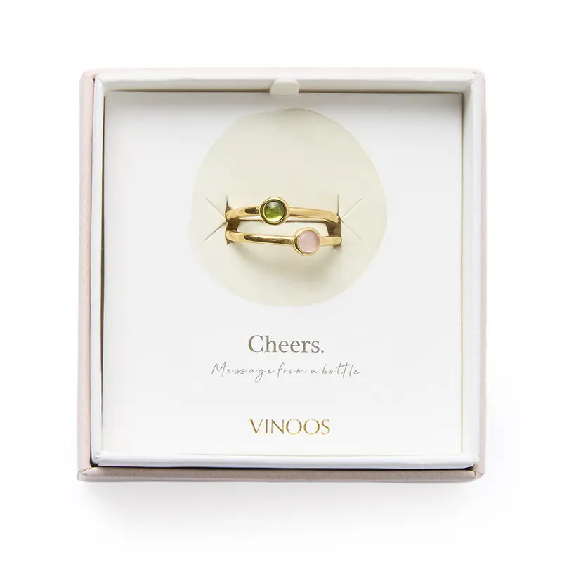 vinoos-ode-to-green-doppel-gold-ring-rosa-gr-n-stein image 5