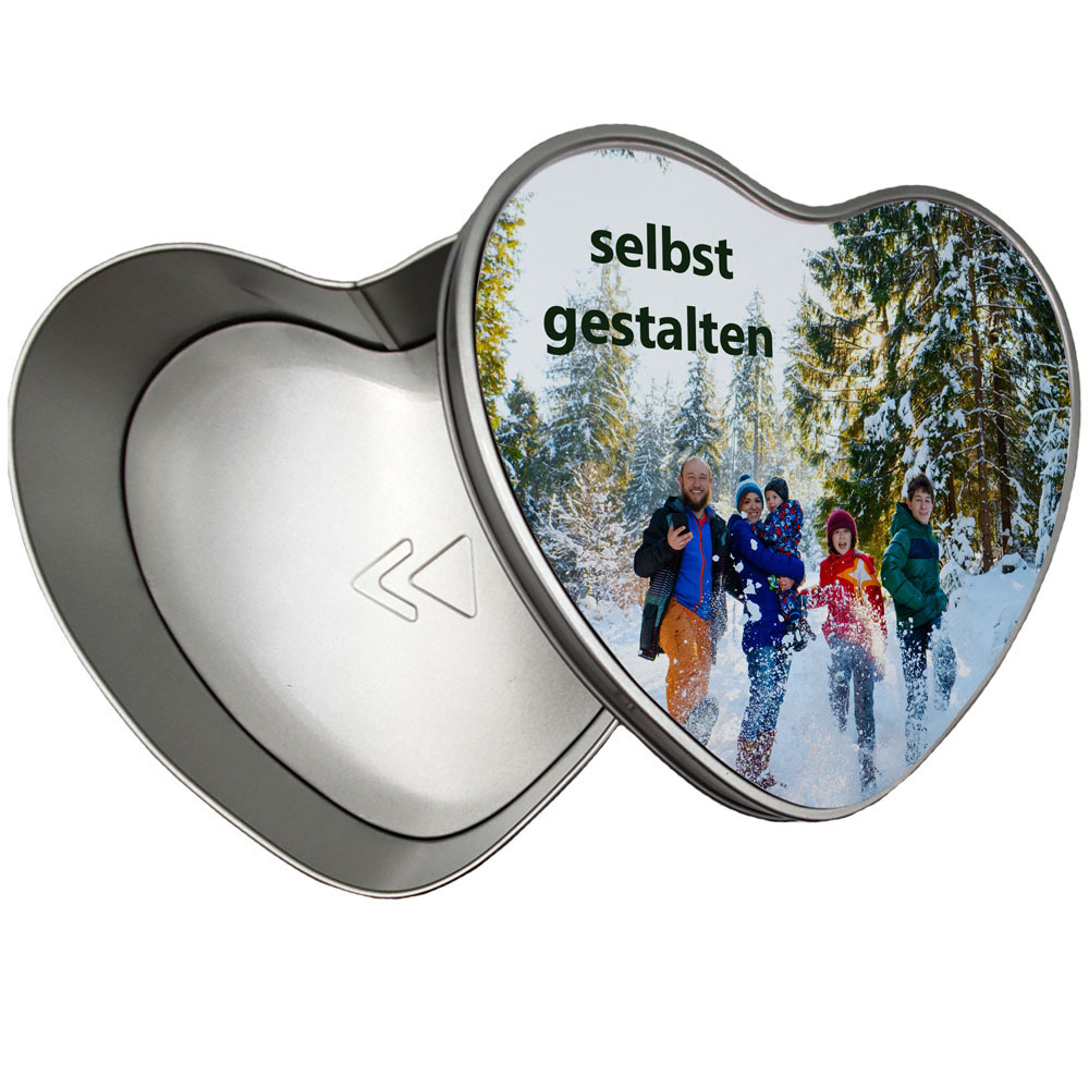 geschenke364-geschenkdosen-herz-dose-mit-foto-15-cm-metall image 1