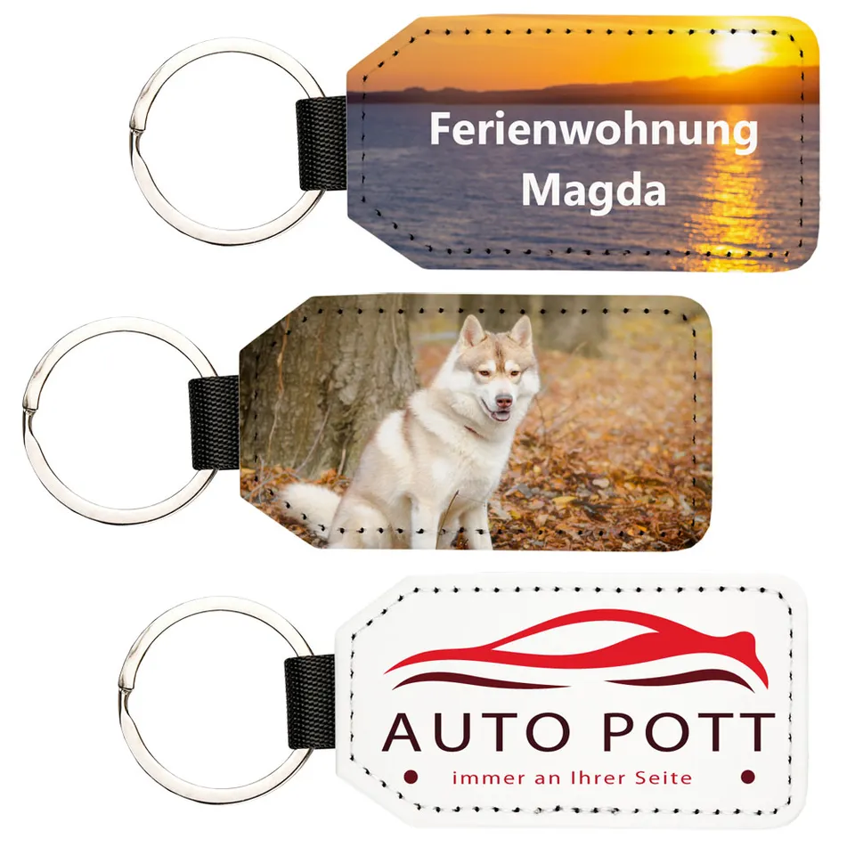 geschenke364-schl-sselanh-nger-kunstleder-rechteck-foto-quer-logo image 1