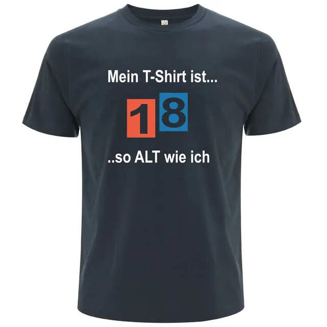 geschenke364-t-shirts-denim-organic-t-shirt-mit-jahreszahl-bio image 1
