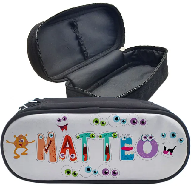 geschenke364-monster-schrift-stiftemappe-mit-name-schwarz-23cm image 1