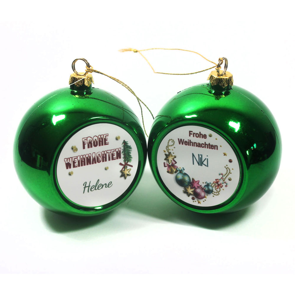 geschenke364-weihnachtskugel-mit-name-gr-n-8-cm-wunschmotiv image 1