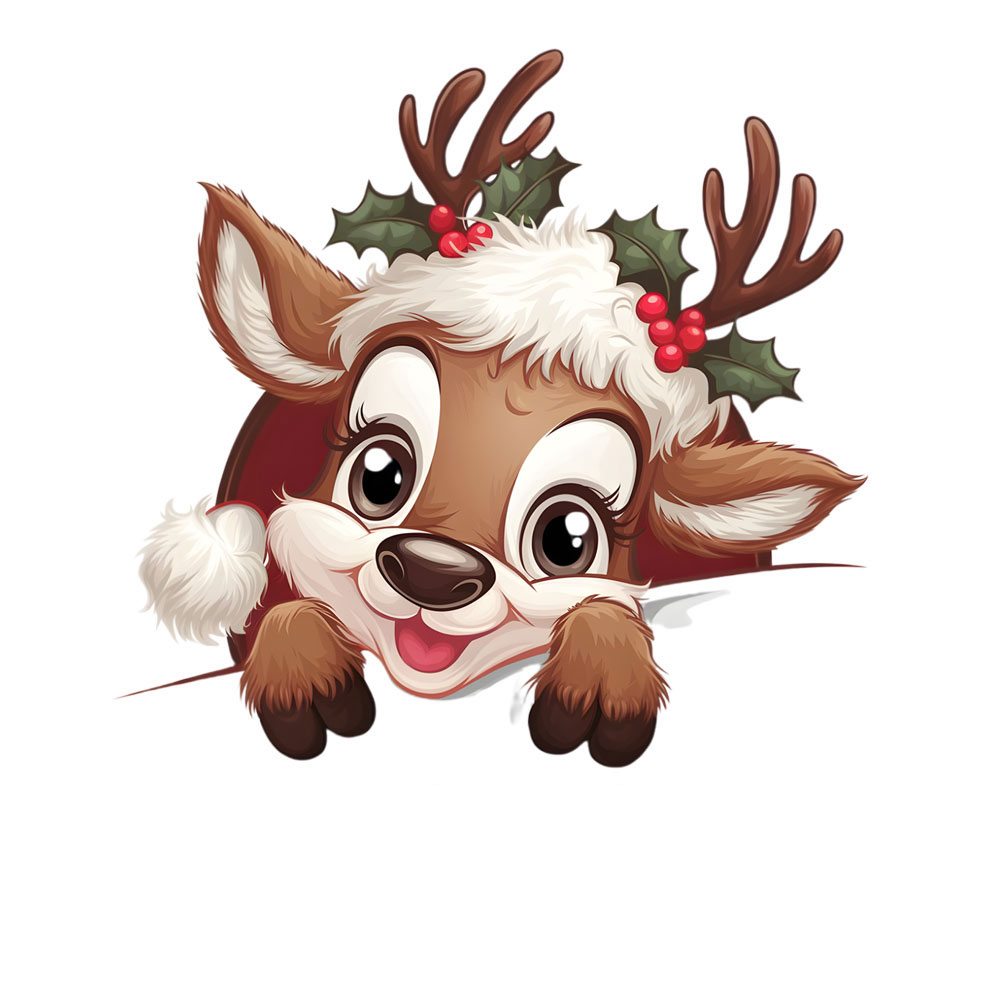geschenke364-rentier-geschenkbeutel-weihnachten-mit-text-polyester image 3