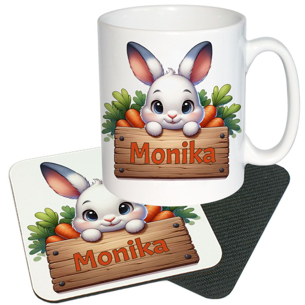 geschenke364-namens-tassen-tasse-mit-untersetzer-hase-name image 1