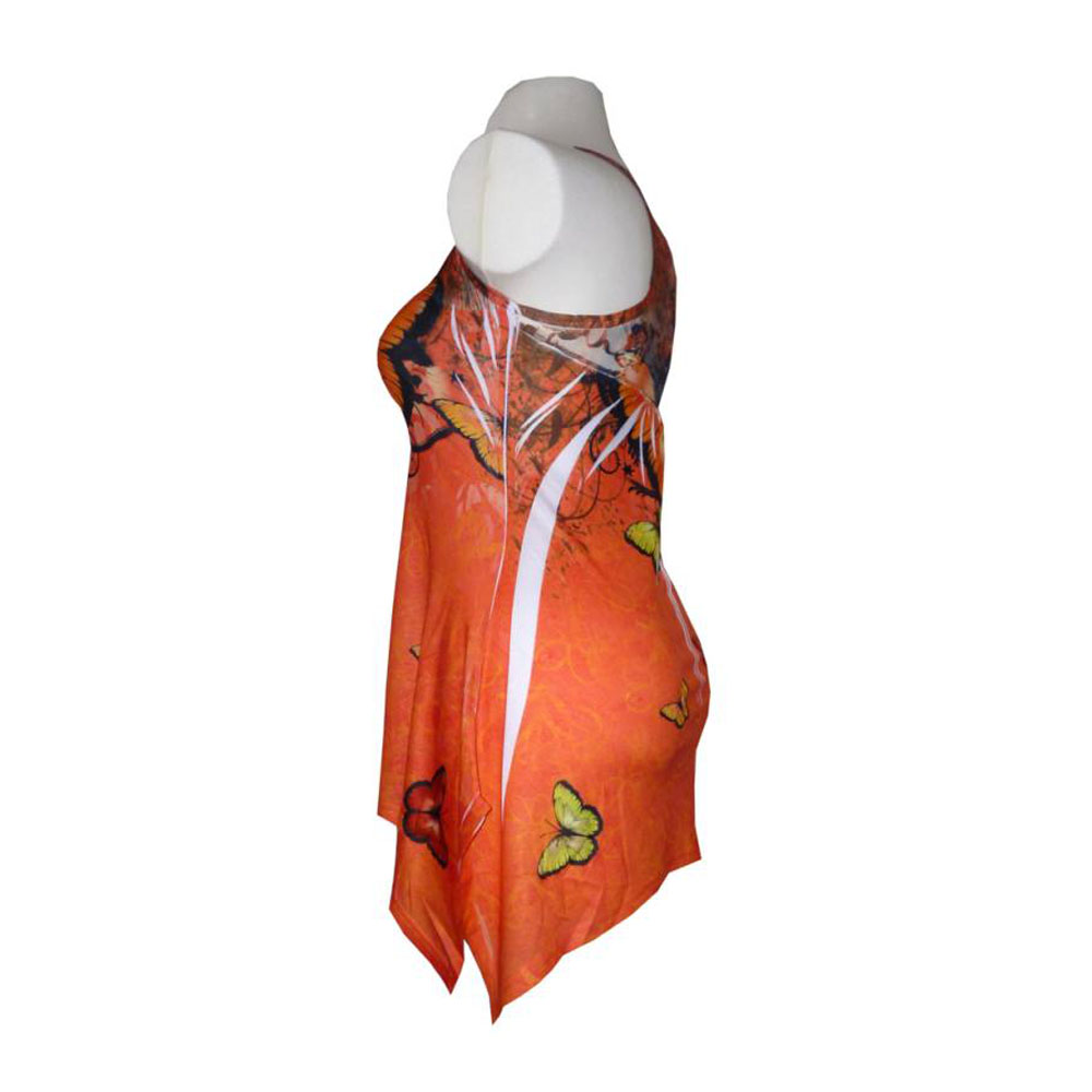 geschenke364-damenmode-schmetterling-tank-top-orange-gr-m image 2