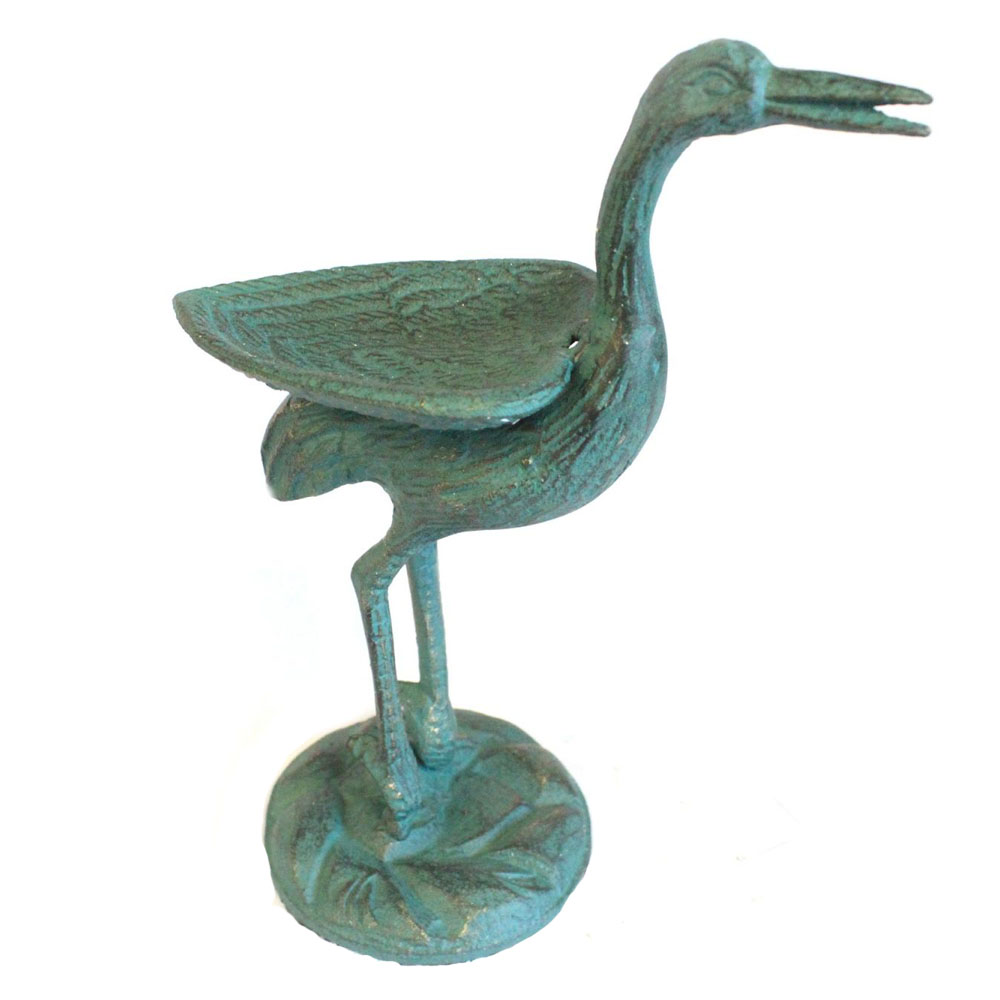 geschenke364-gartendeko-vogelfutter-schale-storch-21cm-gr-n-eisen image 2