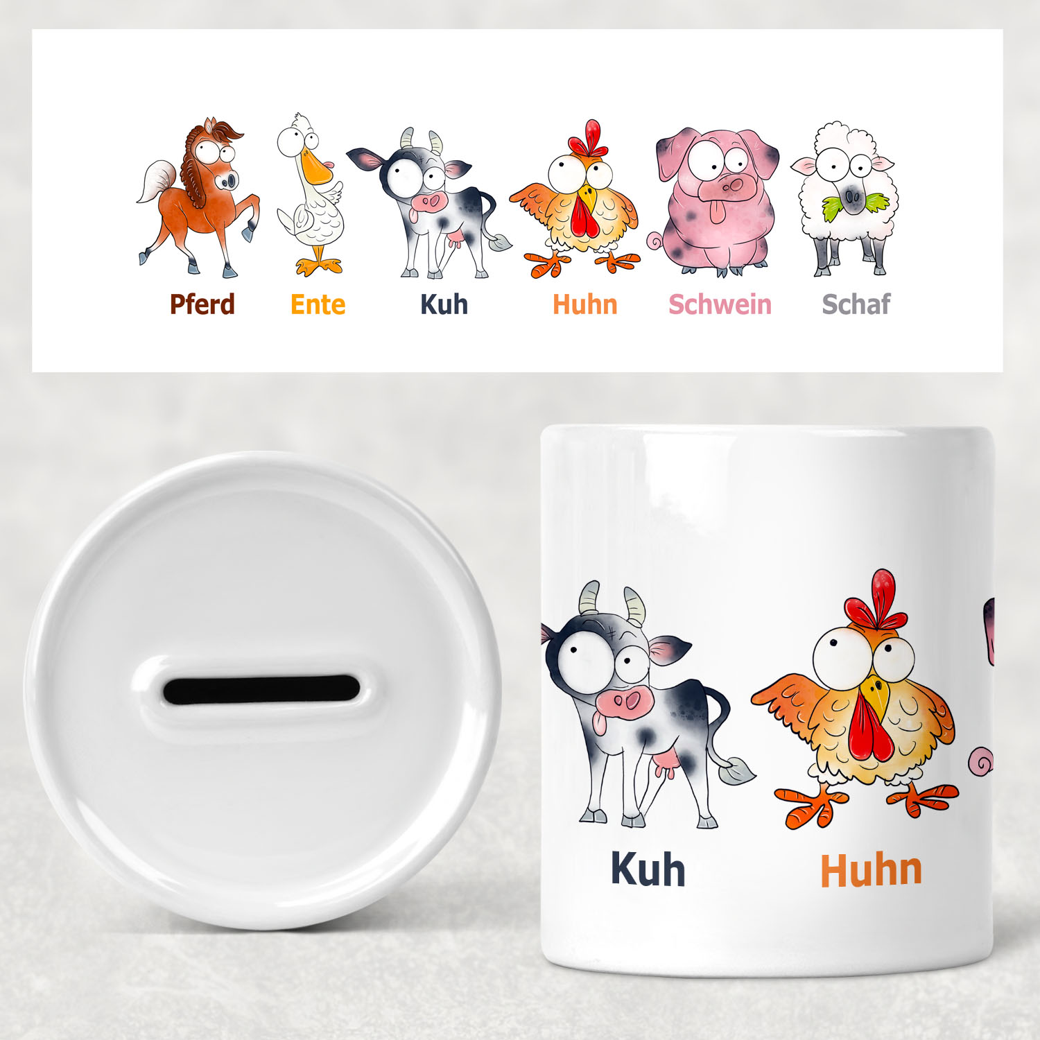 geschenke364-spardosen-kinder-bauernhof-tiere-spardose-mit-name image 2