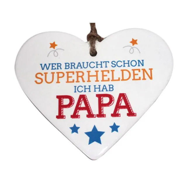 geschenke364-heimdeko-herz-papa-superhelden-spruch-keramik-19cm image 1