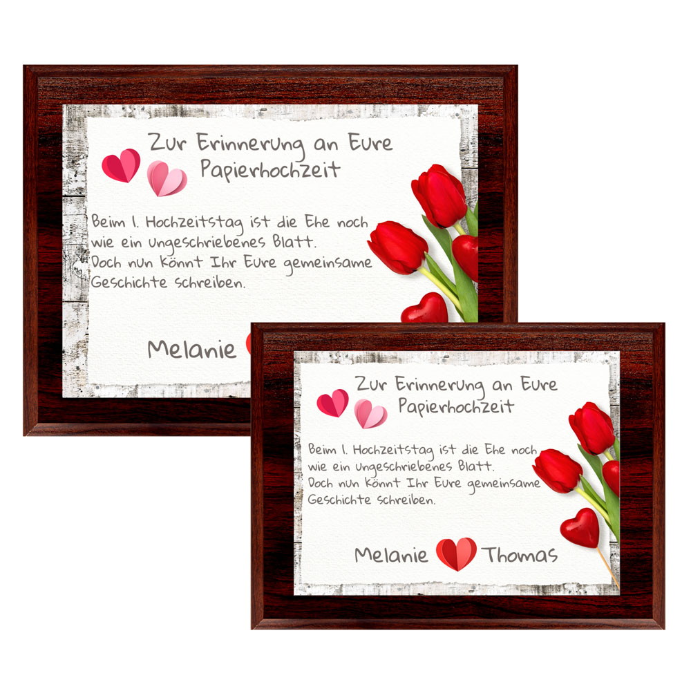 geschenke364-holztafeln-1-hochzeitstag-papierhochzeit-holztafel-mit-namen image 2