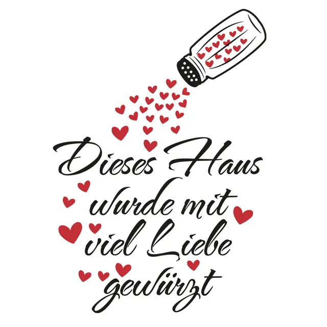 geschenke364-k-che-bad-t-r-wand-tattoo-liebe-gew-rzt-67cm image 1