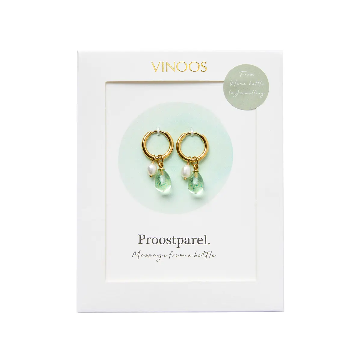 vinoos-ode-to-green-proostparel-ohrringe-t-rkis-perle-glas image 2