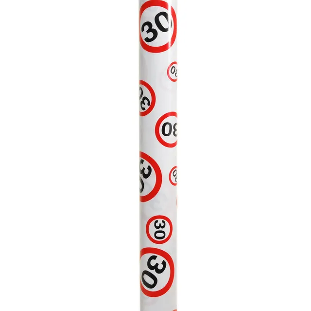 geschenke364-geschenkpapier-30-geburtstag-verkehrszeichen-70x300 image 1