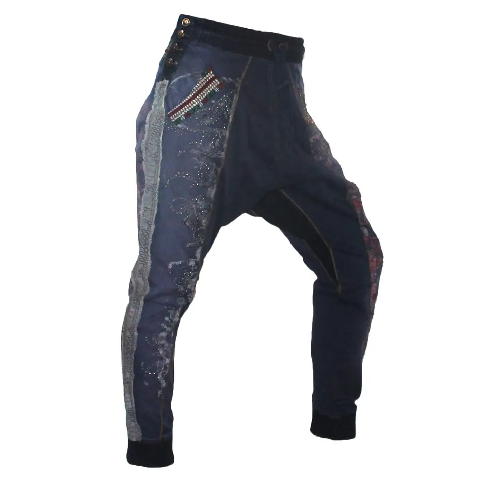geschenke364-damenmode-signet-haremshose-3211-l-indigo-baumwolle image 1