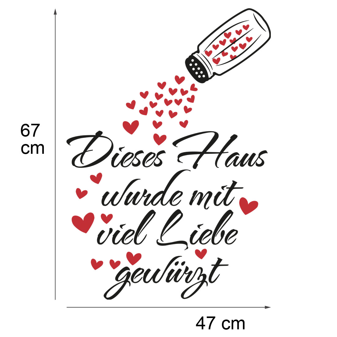 geschenke364-k-che-bad-t-r-wand-tattoo-liebe-gew-rzt-67cm image 3