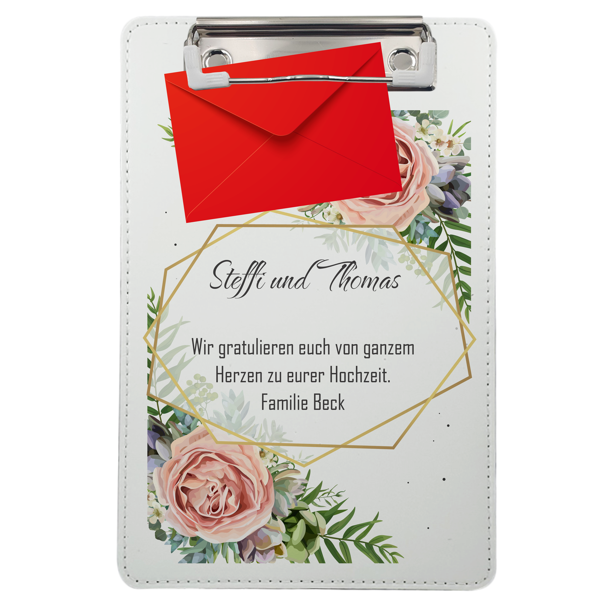 geschenke364-klemmbrett-hochzeit-klemmbrett-a5-mit-namen-personalisiert image 2