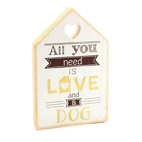 geschenke364-heimdeko-wandbild-all-you-need-is-love-hund image 1