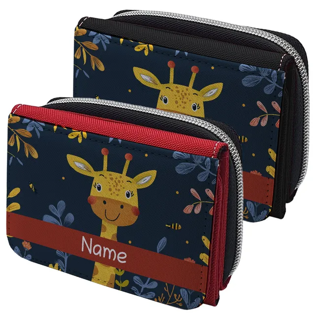 geschenke364-geldbeutel-lustige-giraffe-geldb-rse-mit-name image 1