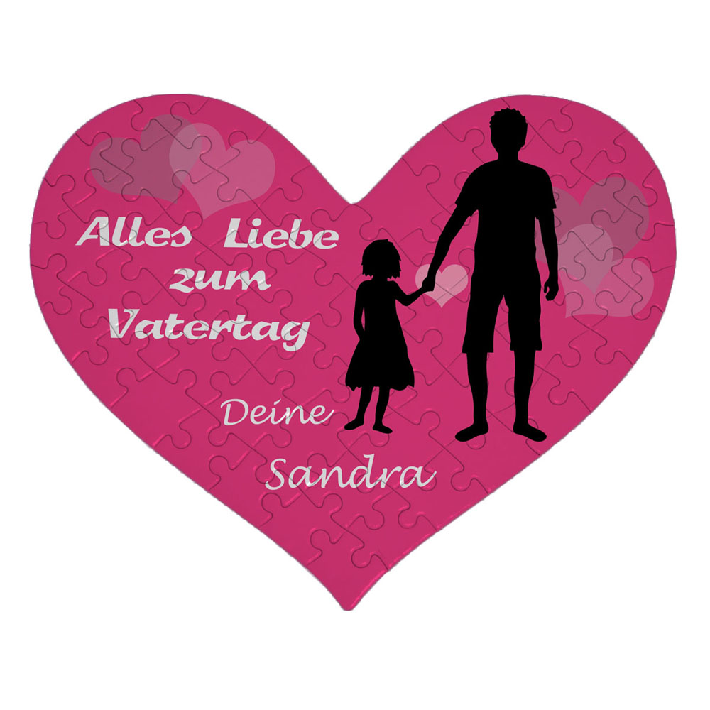 geschenke364-puzzle-herzpuzzle-vatertag-m-dchen-rosa-mit-name image 1