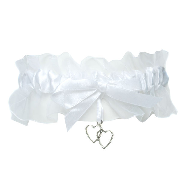 geschenke364-heimdeko-strumpfband-mit-herz-anh-nger-wei-einheitsgr-e image 1